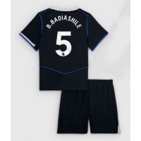 Stroje piłkarskie Chelsea Benoit Badiashile #5 Koszulka Trzeciej dla dzieci 2025-26 Krótki Rękaw (+ szorty)